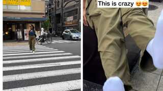 Indian influencer tests Japan's cleanliness by walking on its streets in white socks. Here's the result