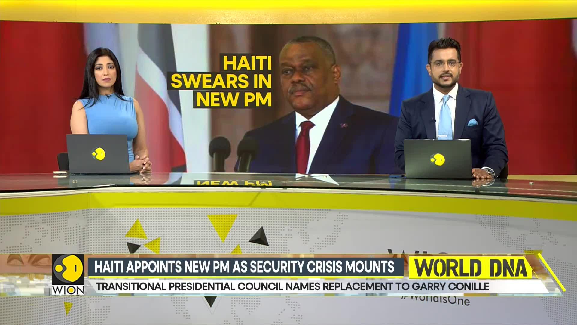 Haiti Swears In New PM As Gunfire At Airport Hits Flight From US