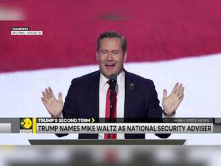 Trump Names Mike Waltz As National Security Adviser