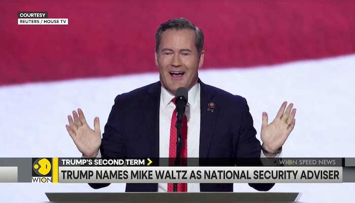 Trump Names Mike Waltz As National Security Adviser