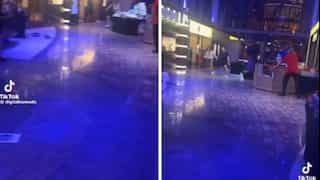 Watch: Cruise ship tilts 45º in Atlantic Ocean, passengers scream amid chaos