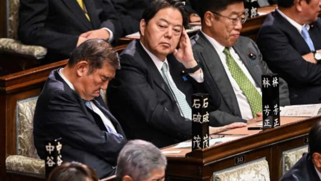 Japanese PM Ishiba dozes off in parliament, top official issues clarification