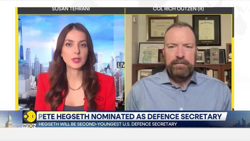 US: Army veteran and Fox News Host Pete Hegseth Picked to Serve as Defense Secretary