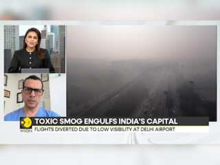 Delhi Air Pollution: Smog Causes Low Visibility In NCR, AQI 'Very Poor' For 15th Day