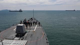 Houthi rebels attack US warships with drones and missiles near Red Sea