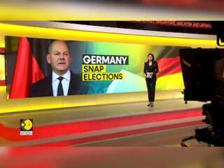 German Chancellor Olaf Scholz Addresses Parliament After Coalition Collapse