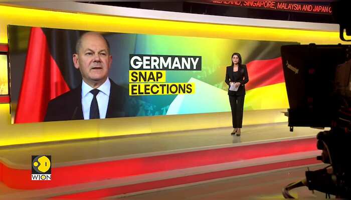 German Chancellor Olaf Scholz Addresses Parliament After Coalition Collapse