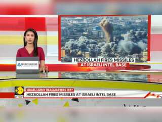 Israel-Hezbollah War: Hezbollah Claims Drones, Missiles Fired at Israel Army HQ |
