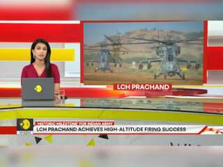 LCH Prachand Achieves High-Altitude Firing Success