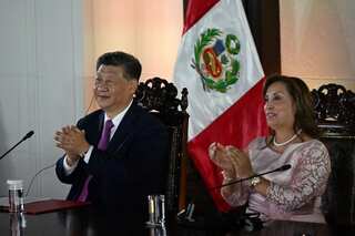 Starting Latin America trip, Xi Jinping opens huge port in Peru funded by China