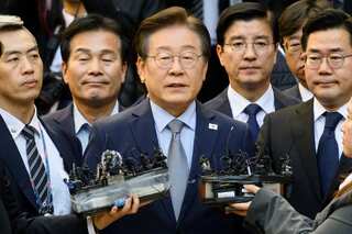 South Korea opposition leader convicted of violating election law