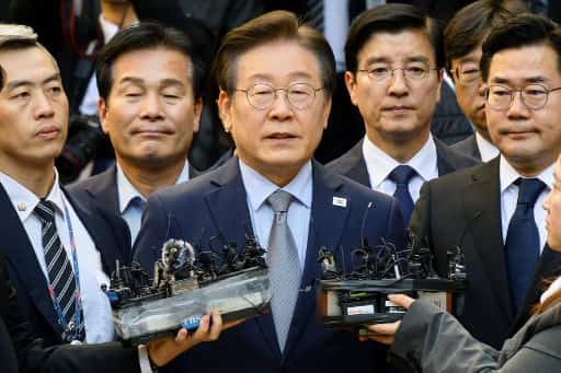 South Korea opposition leader convicted of violating election law