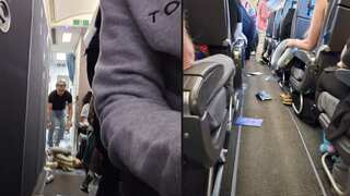 Video shows passengers flying off their seats after severe turbulence hit Miami-bound Flight