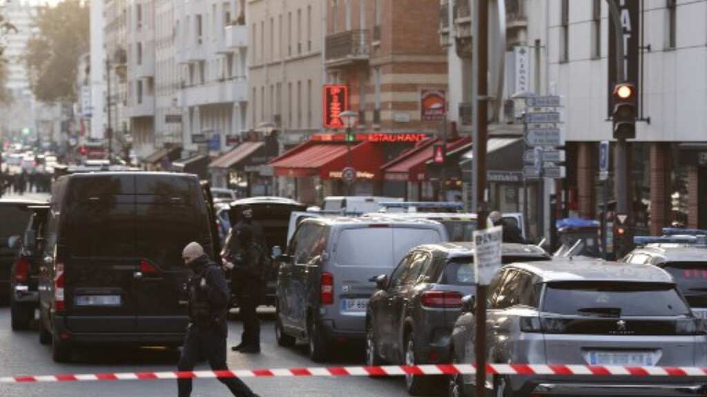 Hostage crisis near Paris resolved after police detain knife-wielding man