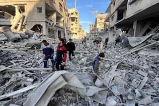Gaza: 26 killed, 59 missing as Israeli air strike levels residential building