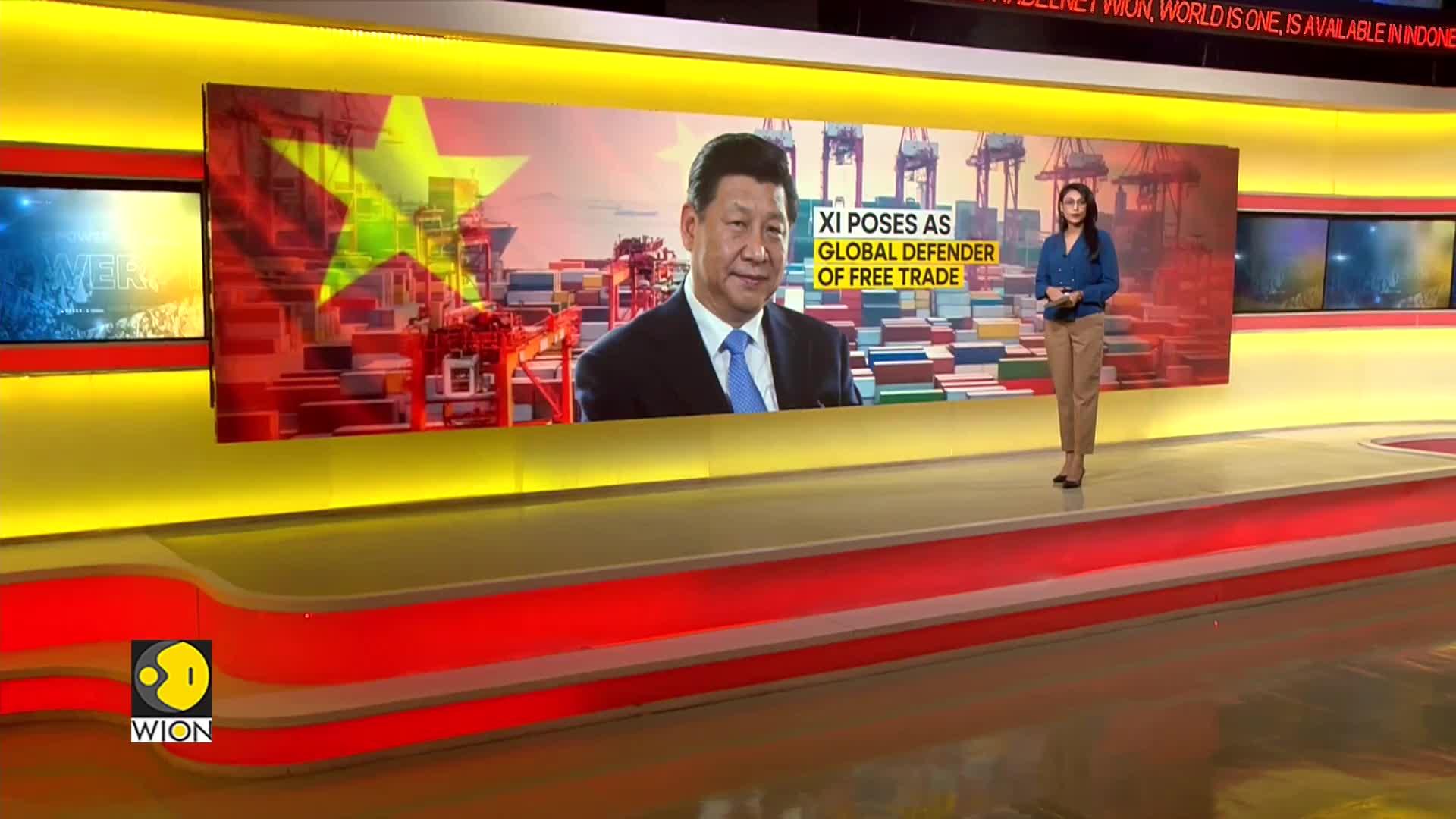 Xi Seizes Role As Global Defender Of Free Trade Against Trump