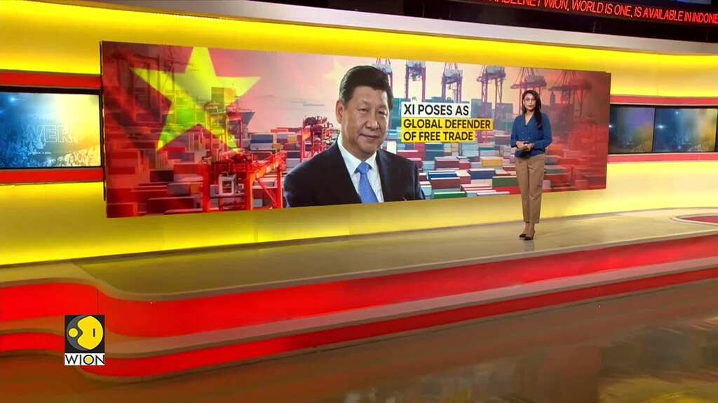Xi Seizes Role As Global Defender Of Free Trade Against Trump