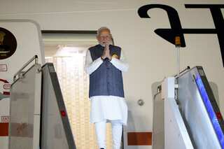 PM Modi welcomed with 'celebration of Indian culture' as he arrives in Brazil for G20 summit