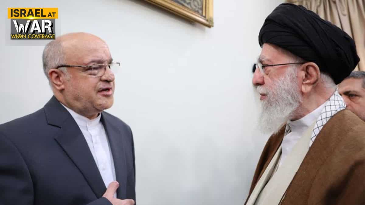 Khamenei's office shares his photo of meeting envoy amid reports of him being in coma
