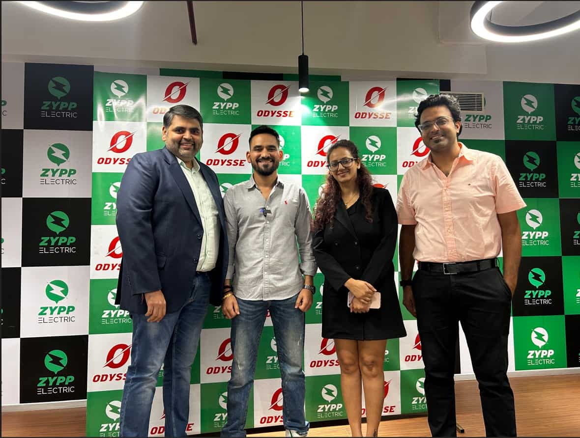 Odysse Electric secures investment from Zypp Electric, bags order for 40,000 EVs