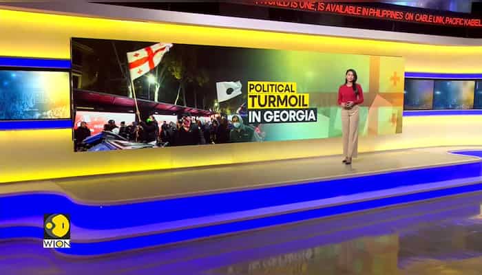 Georgia: Opposition Parties, Supporters Protest in Capital Tbilisi