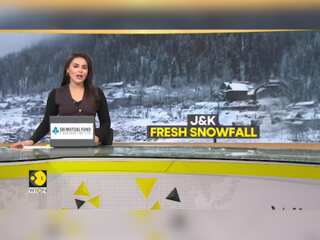 Jammu & Kashmir Receives Fresh Snowfall; Gulmarg, Higher Reaches Of North Covered In Snow