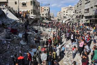 20 killed in anti-'gang' operation after looting of aid convoy: Gaza ministry