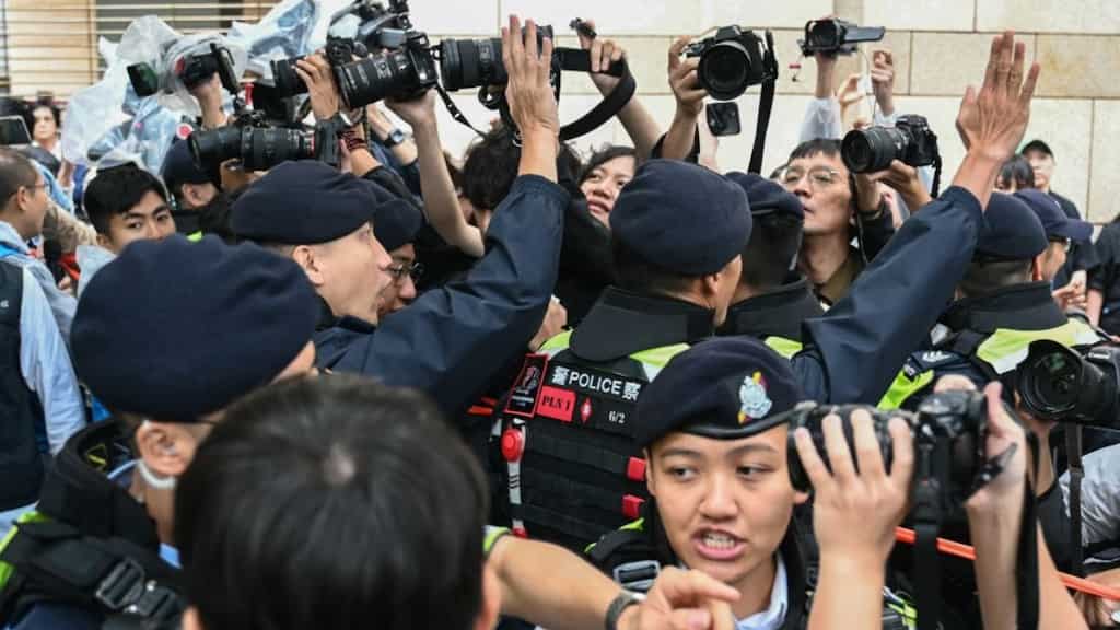 Hong Kong court sentences Benny Tai, 44 others in landmark security law case