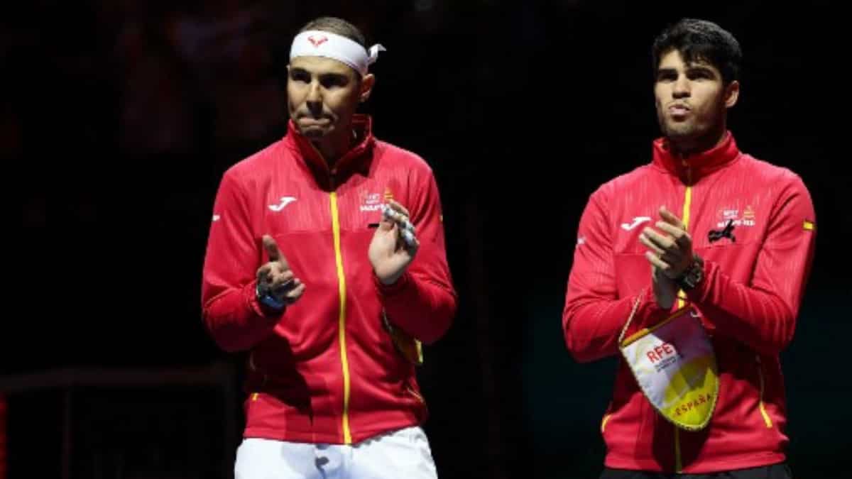 Carlos Alcaraz pays tribute to retiring Rafael Nadal, says 'I will remember the passion' Carlos Alcaraz pays tribute to retiring Rafael Nadal, says 'I will remember the passion'