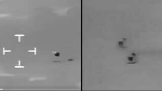Fast-moving orb splashed, split and disappeared. Pentagon official has an explanation