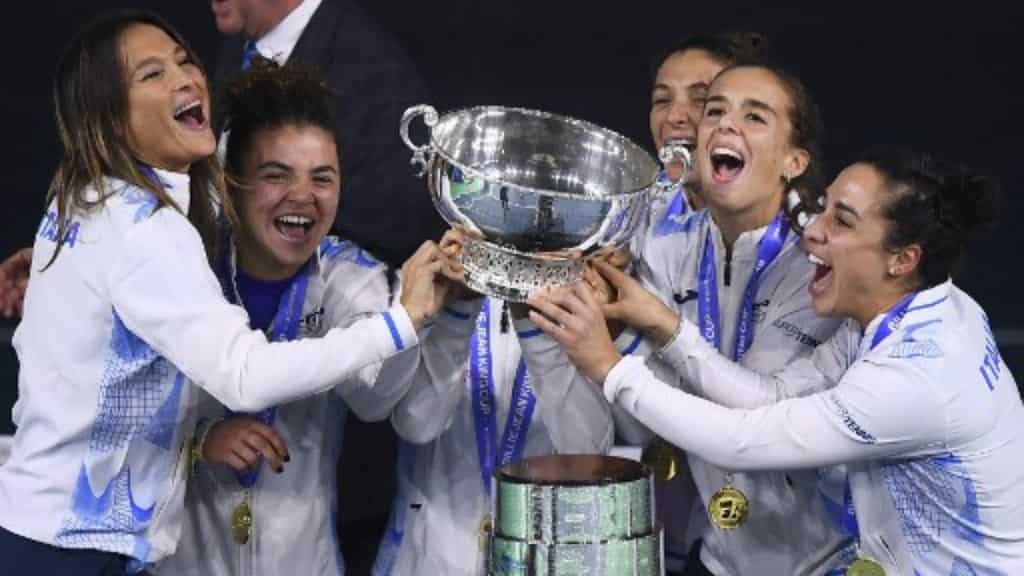 BJK Cup 2024: Jasmine Paolini's Italy beat Slovakia to win first title since 2013