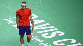 Davis Cup 2024: Taylor Fritz pulls USA level with Australia in quarters