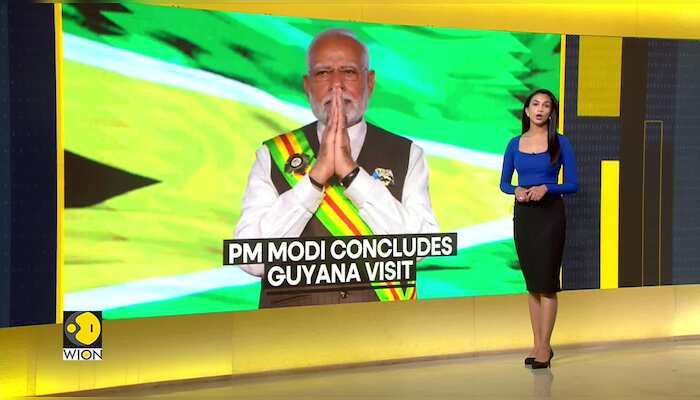 PM Modi Concludes Guyana Visit: Democracy And Humanity First Says PM Modi
