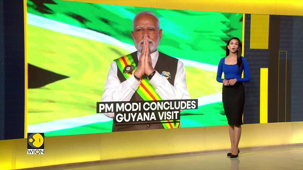 PM Modi Concludes Guyana Visit: Democracy And Humanity First Says PM Modi