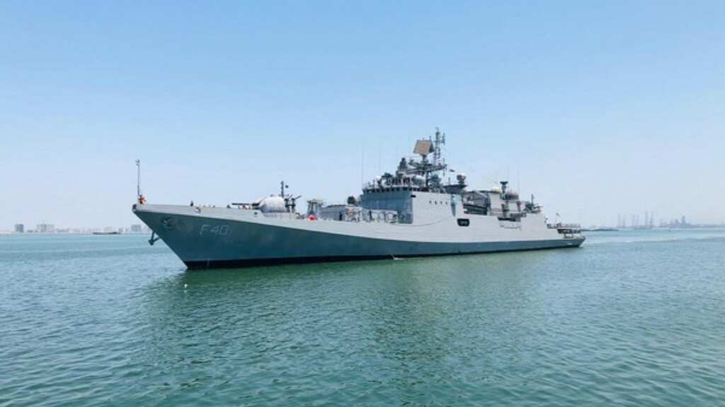 Navy vessel collides with fishing vessel off Goa coast