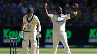 BGT: Jasprit Bumrah strikes gold in Perth after Kohli drops sitter in slips