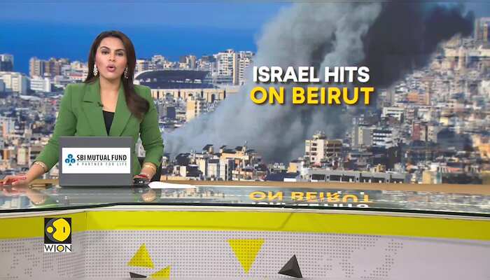 Israeli Airstrike Hits Central Beirut