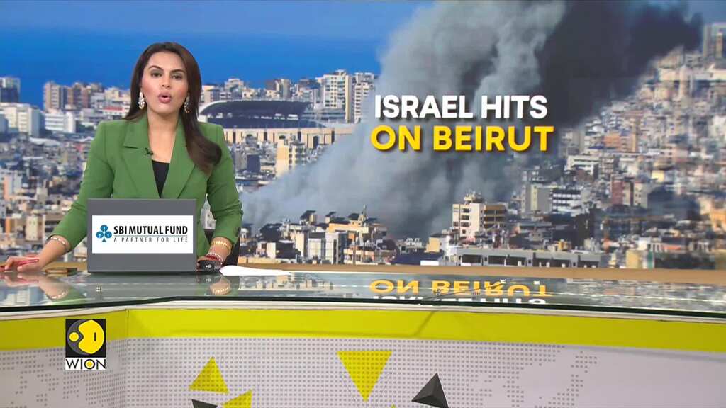 Israeli Airstrike Hits Central Beirut