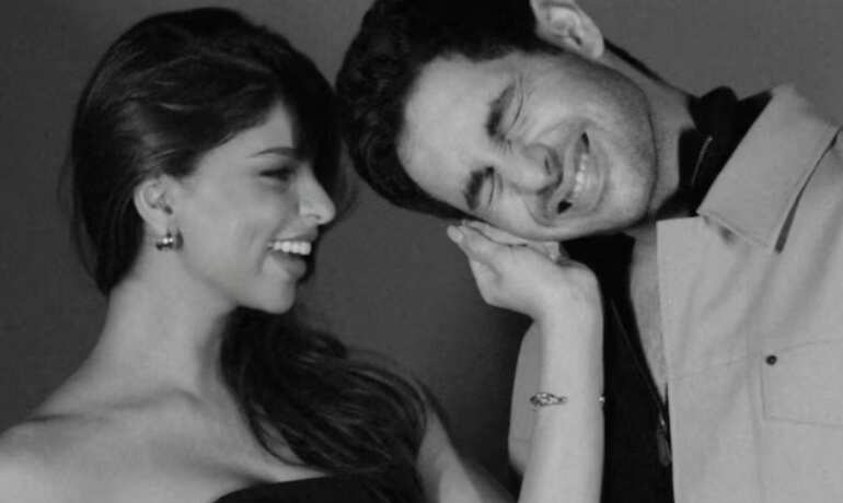 Suhana Khan wishes rumoured beau Agastya Nanda with cutest picture