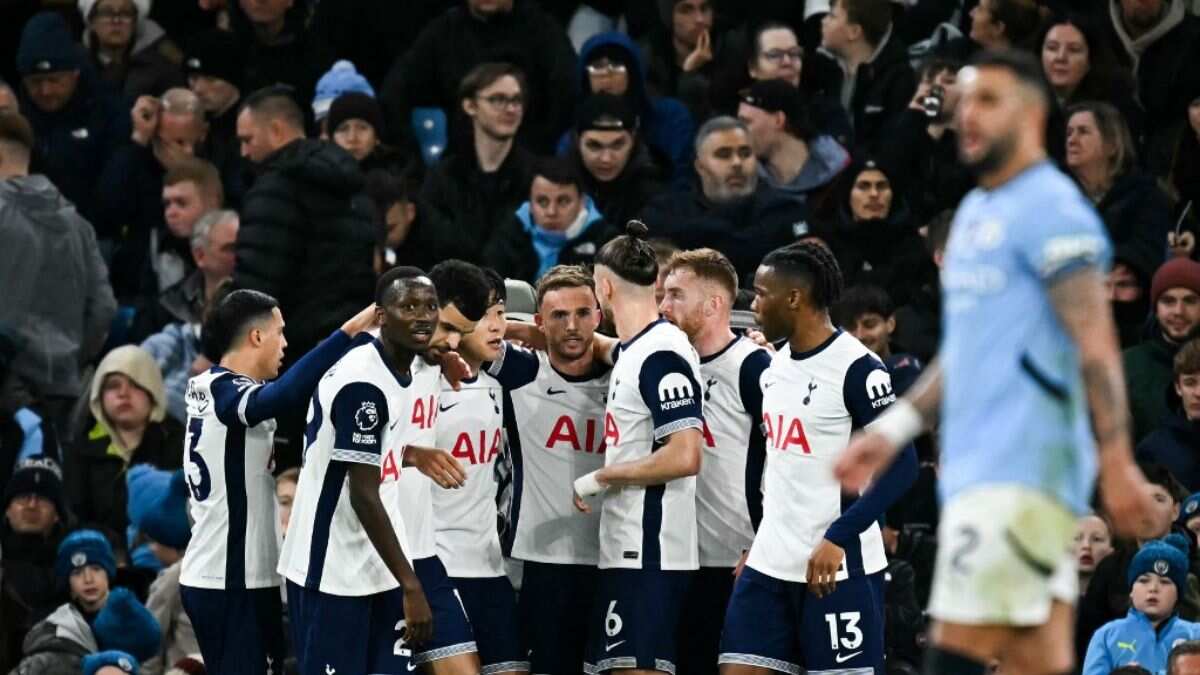 Premier League: Spurs end Manchester City’s 52-game unbeaten home run with 4-0 mauling