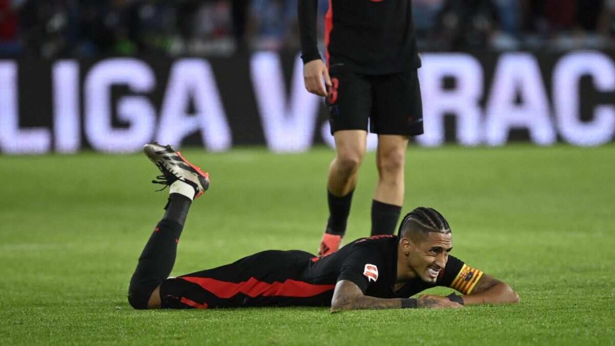 La Liga leaders Barcelona suffer late collapse at Celta Vigo in Lamine Yamal’s absence
