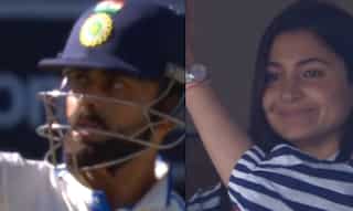 BGT: Anushka Sharma cheers for husband Virat Kohli as he hits ton in Perth | Watch