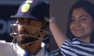 BGT: Anushka Sharma cheers for husband Virat Kohli as he hits ton in Perth | Watch