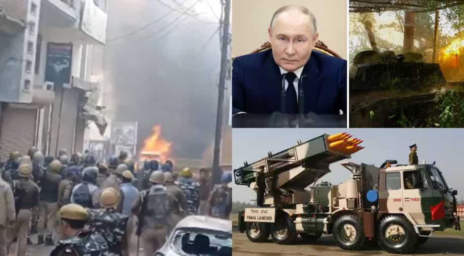 Top 10 world news: Clashes in India's UP over mosque survey; India begins exporting Pinaka to Armenia, & more