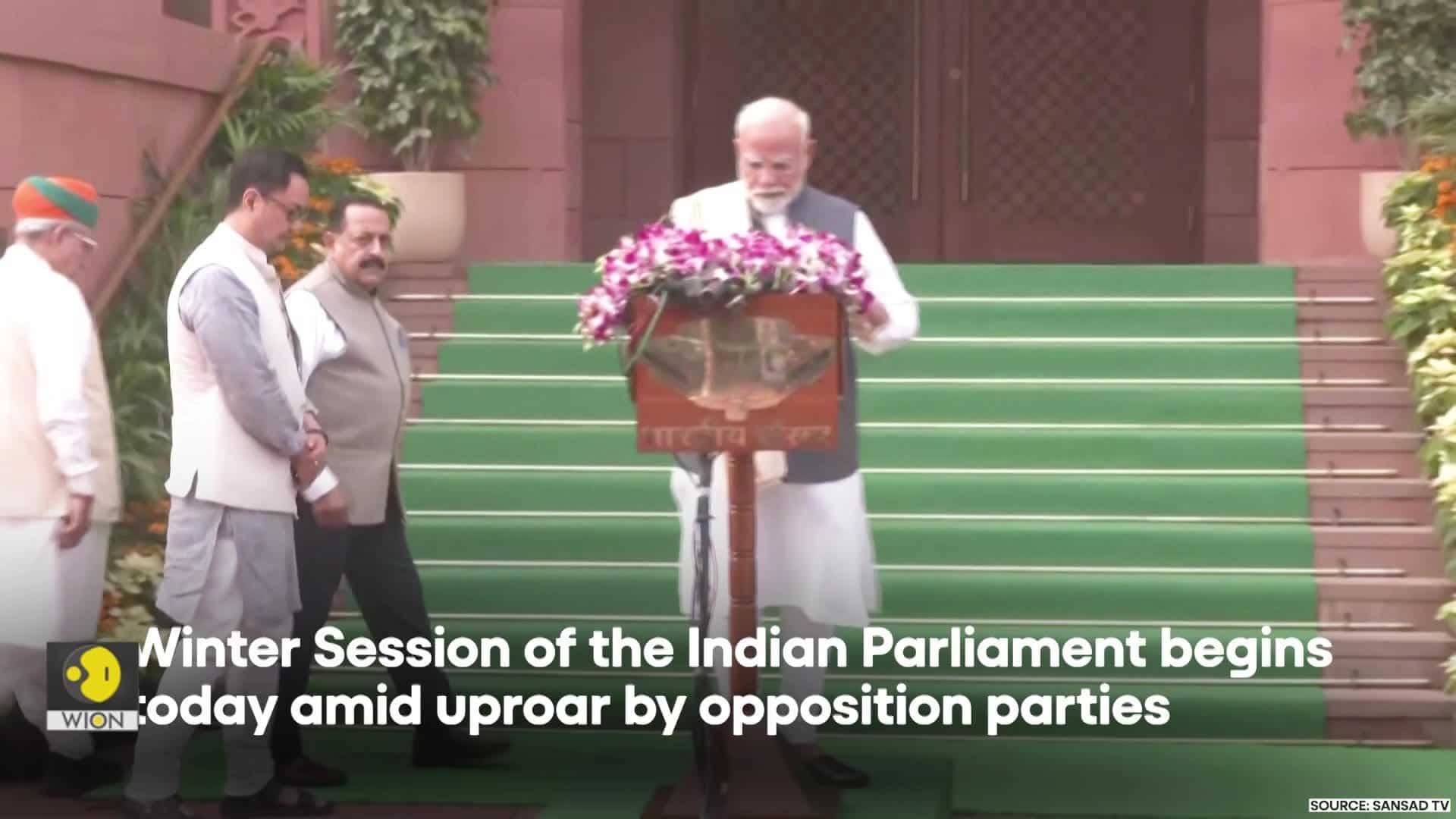 Wintersession des Parlaments: Anklage gegen Adani erzwingt Vertagung in ...