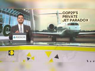 Jets at COP 29: Flying Green? COP29’s Private Jet Paradox | World Business Watch | WION News