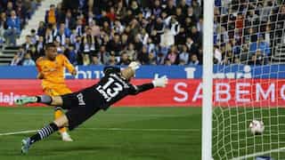 Mbappe’s first goal in five games helps Real Madrid close gap with table toppers Barcelona in La Liga