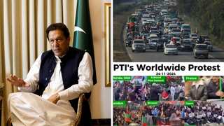 Imran Khan's supporters rally in foreign cities as PTI barred from Islamabad protest