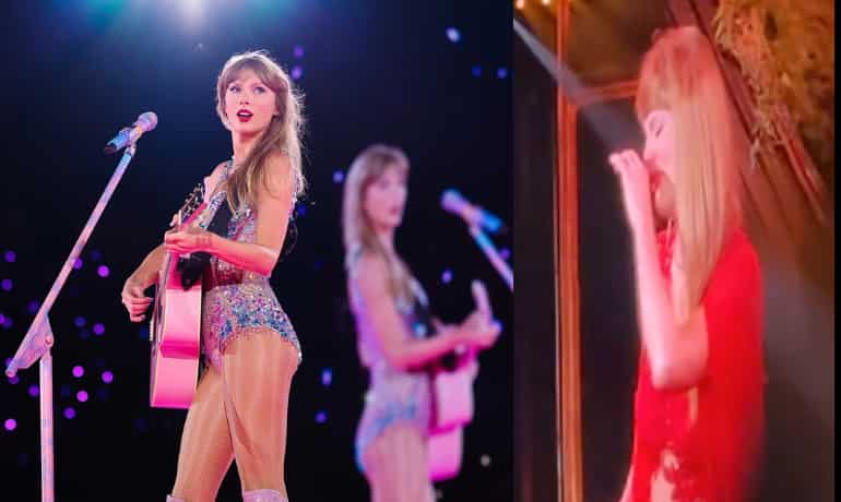 Taylor Swift gets emotional as she gets standing ovations during Toronto  show - Entertainment News