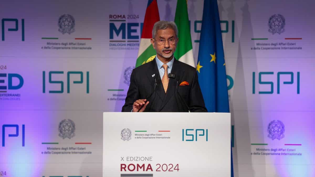 'India unequivocally condemns terrorism, in regular touch with Israel, Iran': Jaishankar at Rome conference
